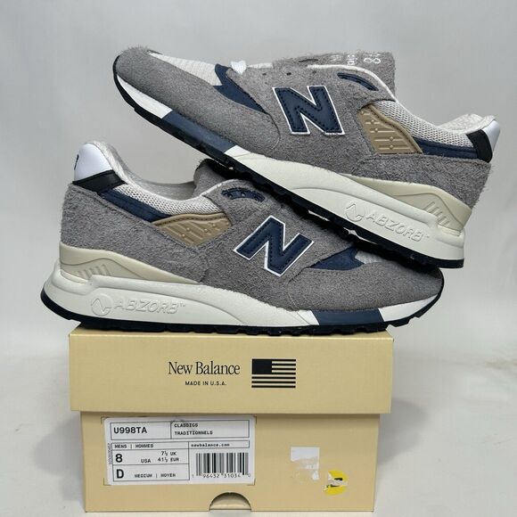 New Balance Shoes 998 MiUSA “Grey Day” 2023 main image 2